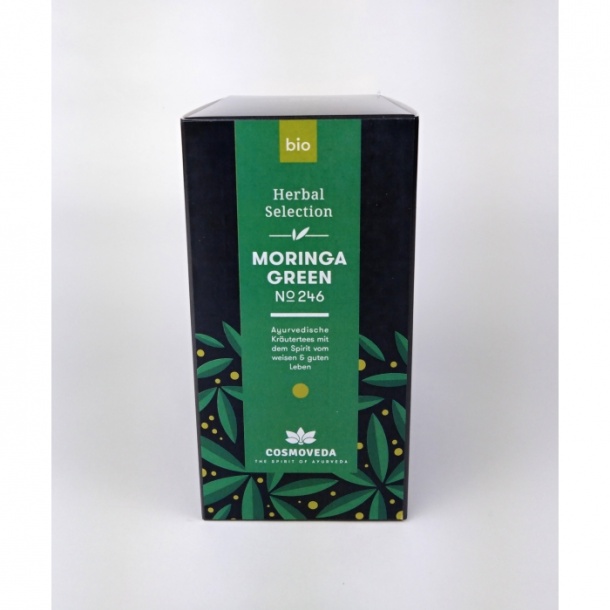 Bio Bilinný čaj Moringa a Zelený čaj Sencha