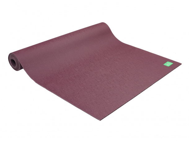 Yogacentrum kaučuková podložka Natural Eco 4mm vínová