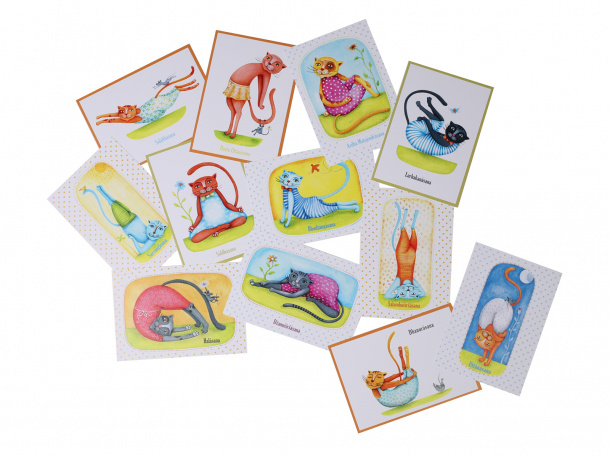 1. Sada jógových karet pro děti 