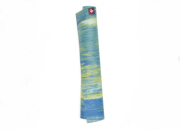 Manduka eKO SuperLite Travel Mat Digi Lime Marbled