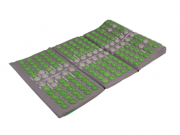 Relaxační skládací podložka Spike mat šedá