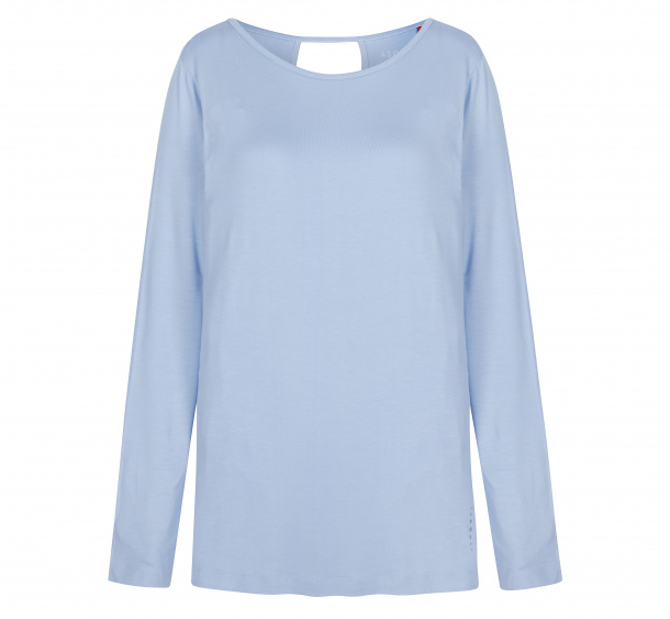 Top na jógu Open Back Cool Blue