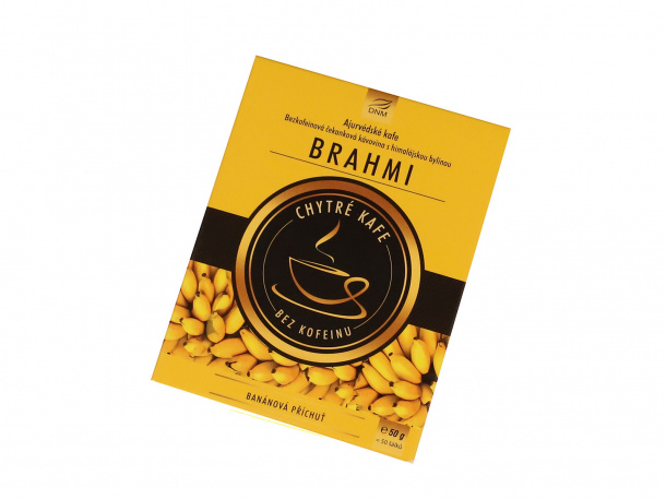 Brahmi banánové ajurvédské kafe