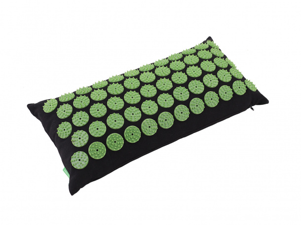 Akupresurní polštář Spike černo-zelený