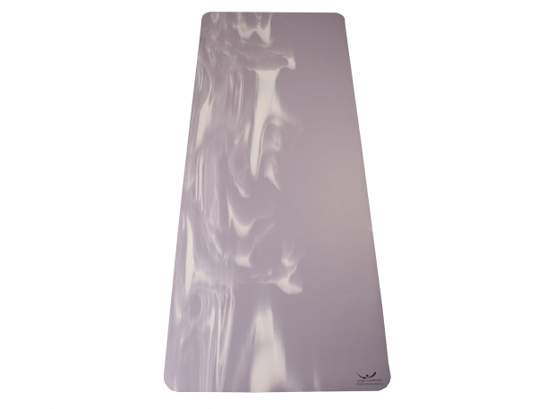 Yogacentrum PU podložka na jógu Marbled Light Purple