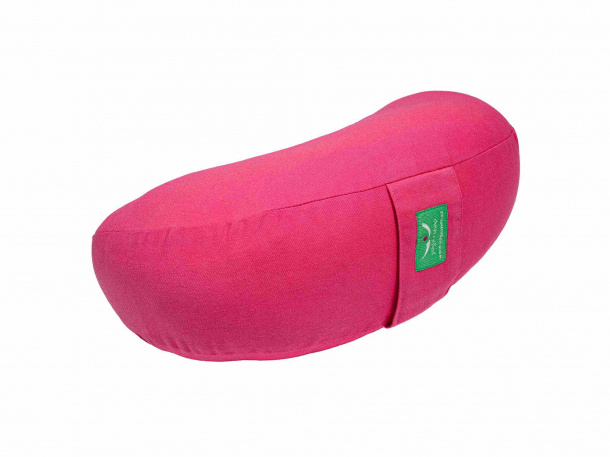 Podpůrný polštář Half Moon Dark Pink