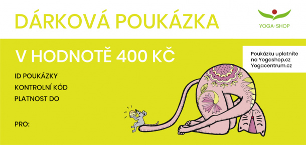 Dárková poukázka (400 Kč)