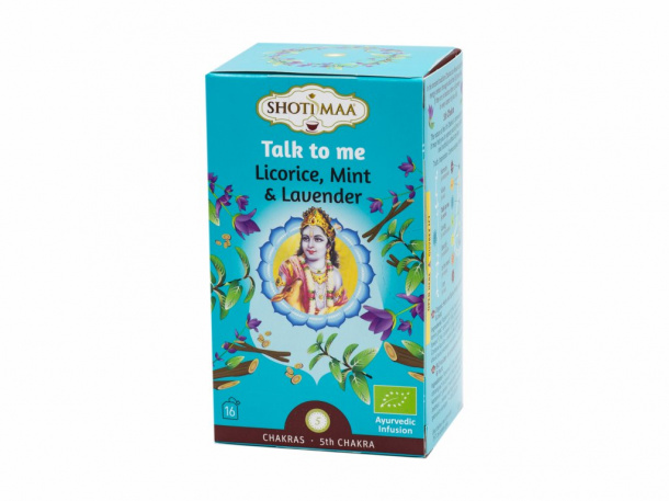 BIO Hari čaj: 5. čakra Vishuddha (krční) - Shoti Maa 
