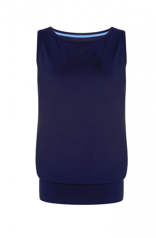 Top Smooth You Vest Navy