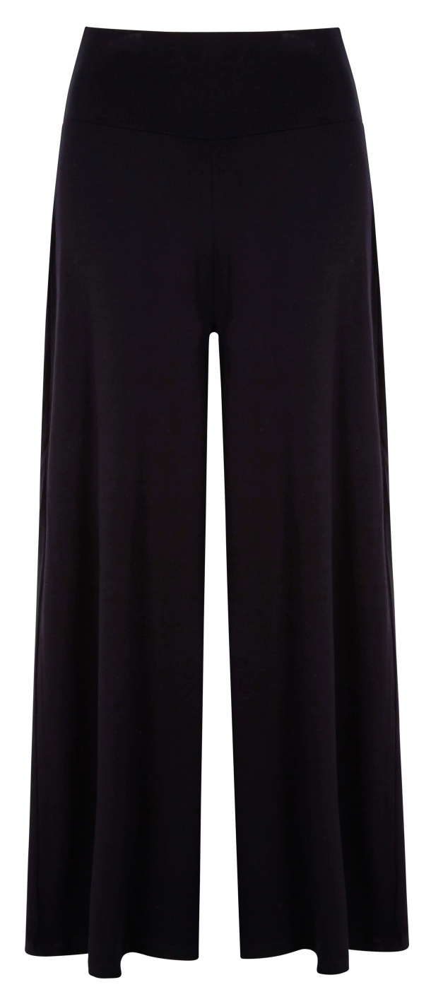 Kalhoty Palazzo Black