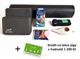 55. Vánoční sada na jógu s kreditem na cvičení