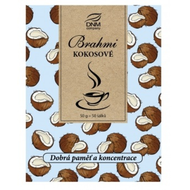Brahmi ajurvédské kafe - kokosové