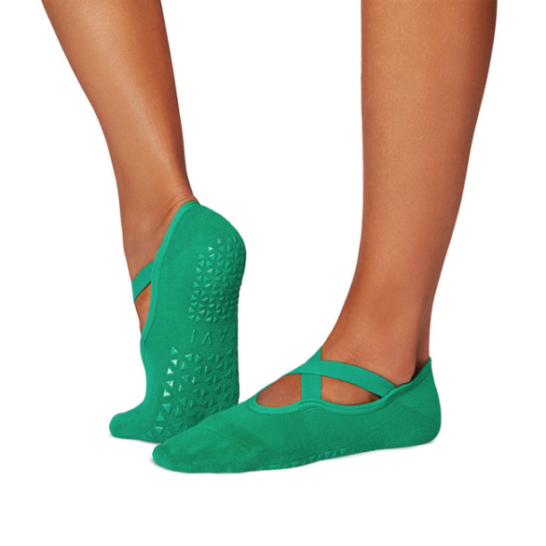 Ponožky na jógu Tavi Chloe Spring Green