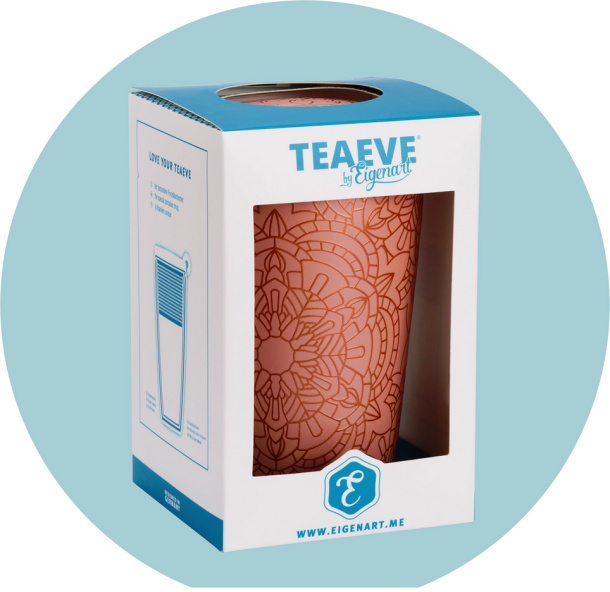 Porcelánový hrnek Teaeve Mandala Brown