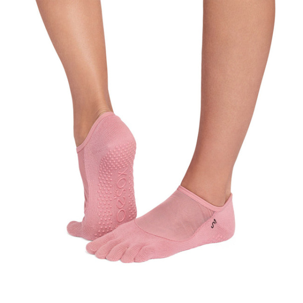 Ponožky na jógu Luna Soft Red