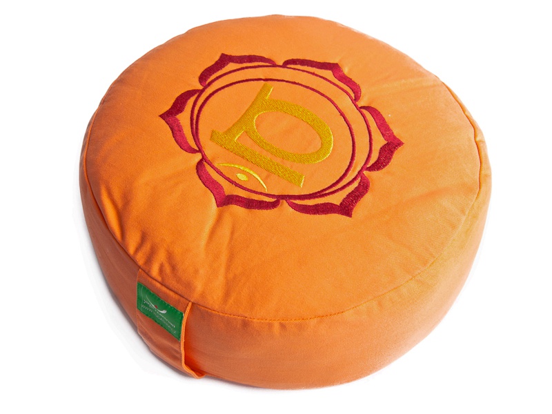 Meditační polštář Rondo oranžový