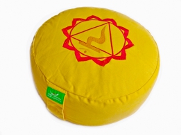 Meditační polštář Rondo žlutý