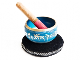 Tibetská mísa modrá prům. 12 cm