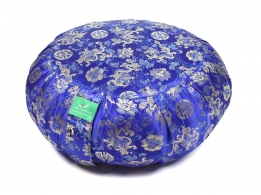 Meditační polštář Luxury Dragon modrý