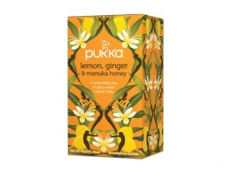 Pukka Lemon ginger manuka honey