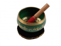 Tibetská mísa zelená prům. 16 cm