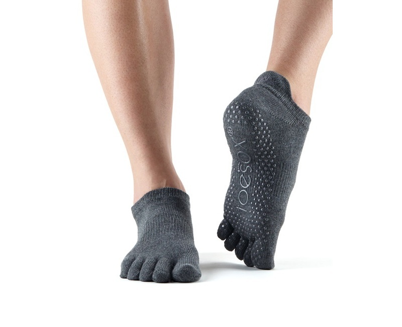 Ponožky na jógu nízké Charcoal 
