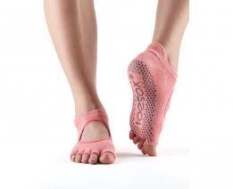 Ponožky na jógu bezprsté Bellarina Melon
