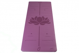 Yogacentrum PU podložka na jógu Lotos
