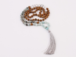 Mala jaspis howlite amazonit