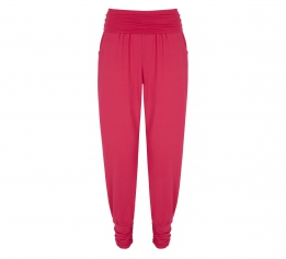 Kalhoty Long Harem Pink
