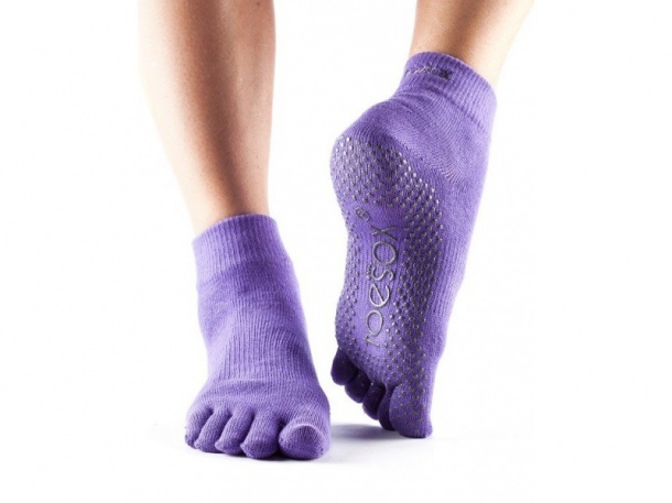 Ponožky na jógu Light purple