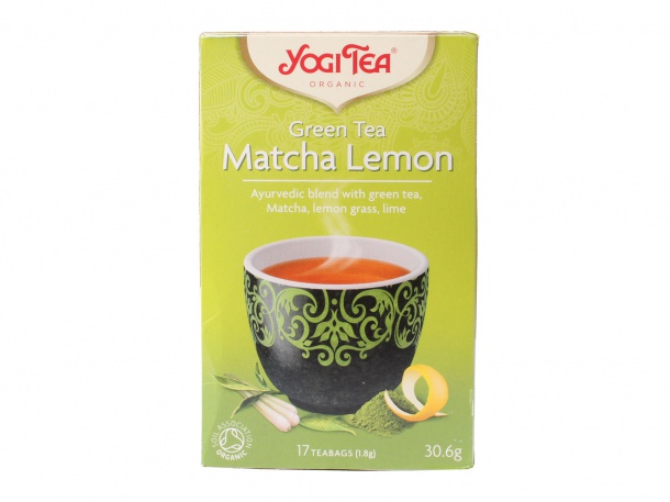 Yogitea Green Tea Matcha Lemon