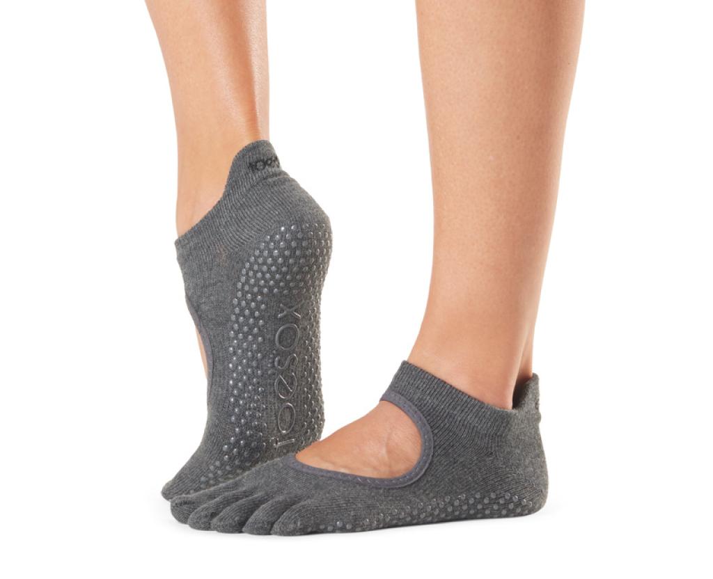 Ponožky na jógu Bellarina Charcoal Grey
