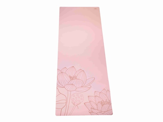 Yogacentrum PU podložka na jógu Rose 1.5mm