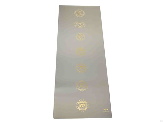 Yogacentrum PU podložka na jógu Gold Line 7 Chakras 1.5mm 
