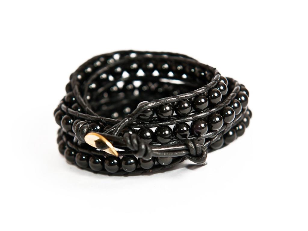Náramek obsidián